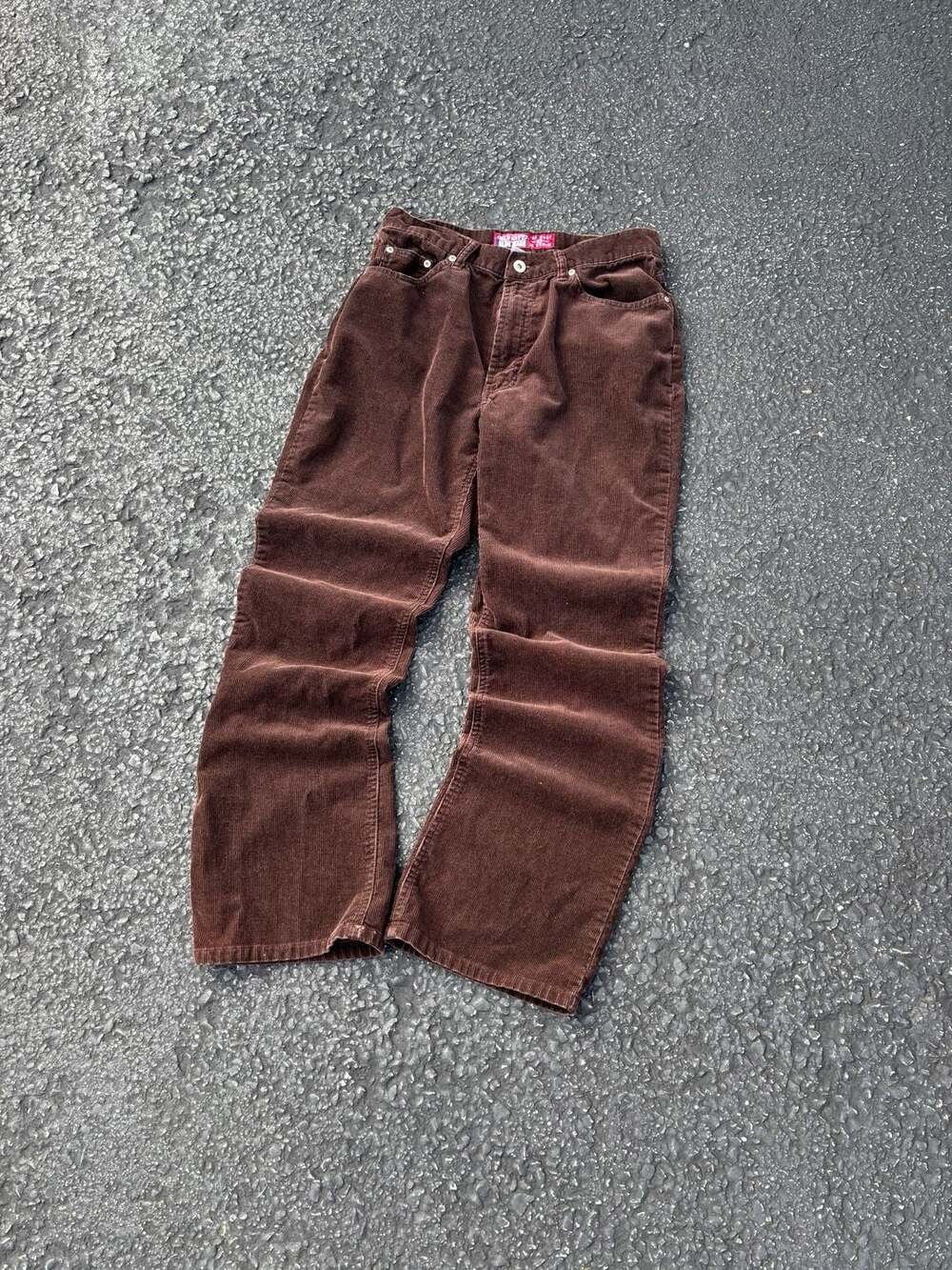 Vintage Old Navy Brown Corduroy Pants Women's Size 10 Y2K